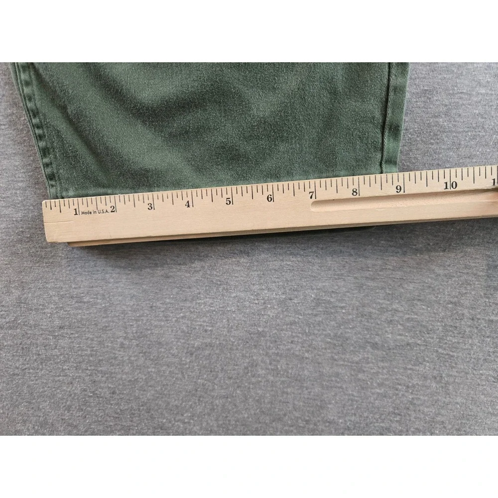 Nike Life El Chino Pants Mens 28 Green Ankle Baggy Skater Cotton Twill FD0405